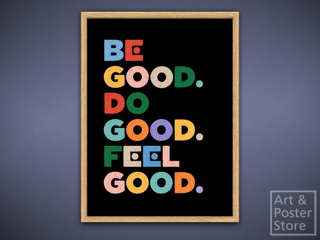 Second Life Marketplace - Be Good | Color Poster | Mesh Frame with 6 ...